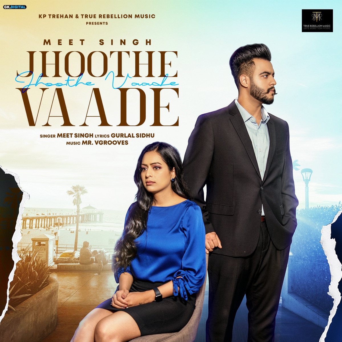 Jhoothe Vaade - Single by Meet Singh album cover