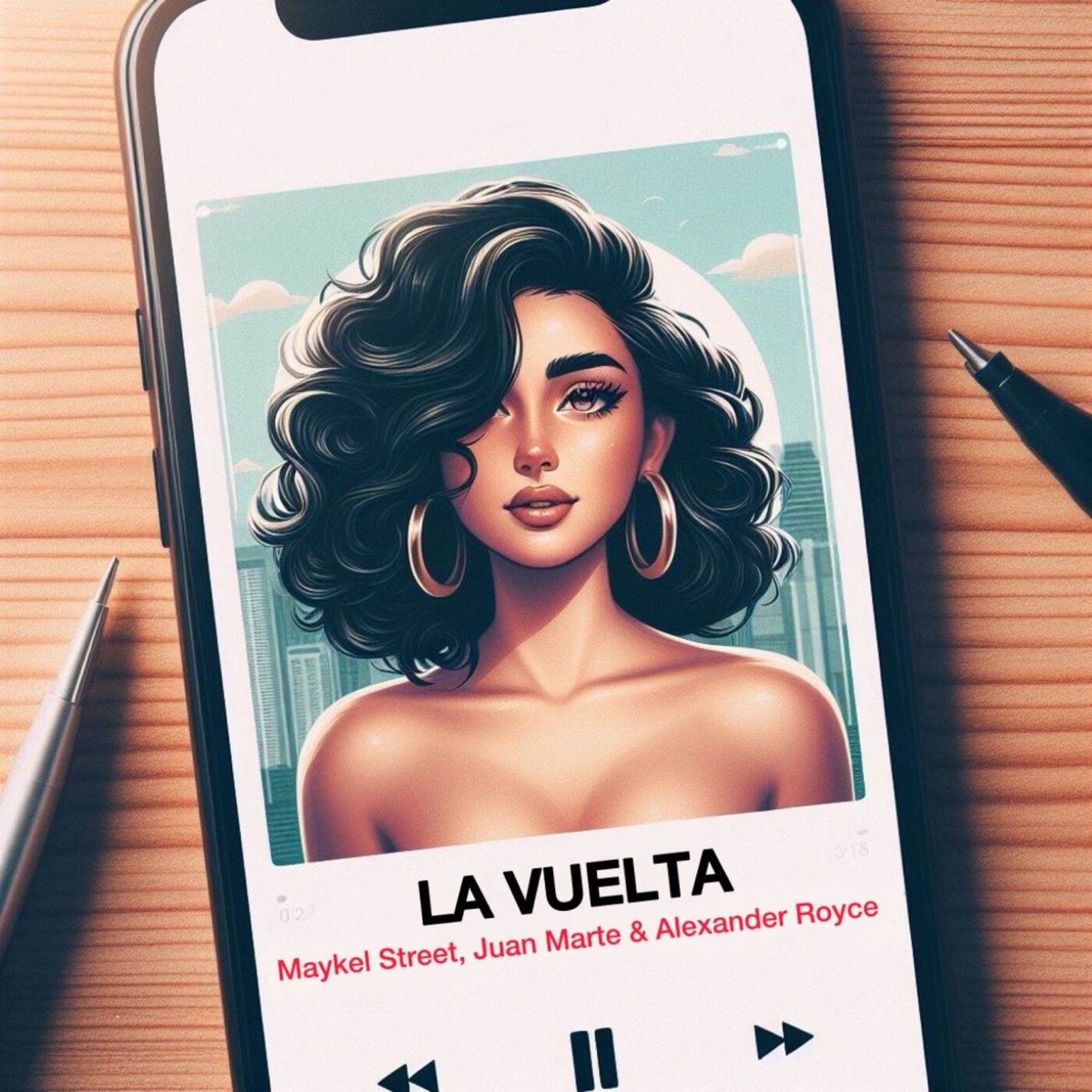La Vuelta - Single by Maykel Street, Juan Marte & Alexander Royce album cover