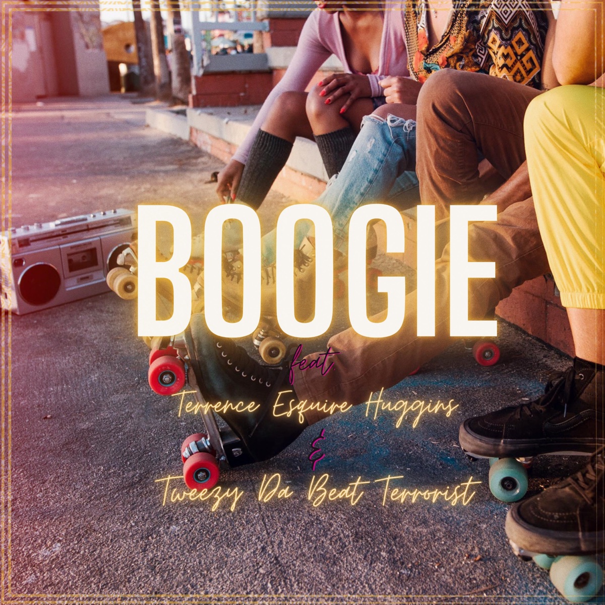 Boogie (feat. Terrence Esquire Huggins & Tweezy Da Beat Terrorist) - Single by Krazyfingaz album cover