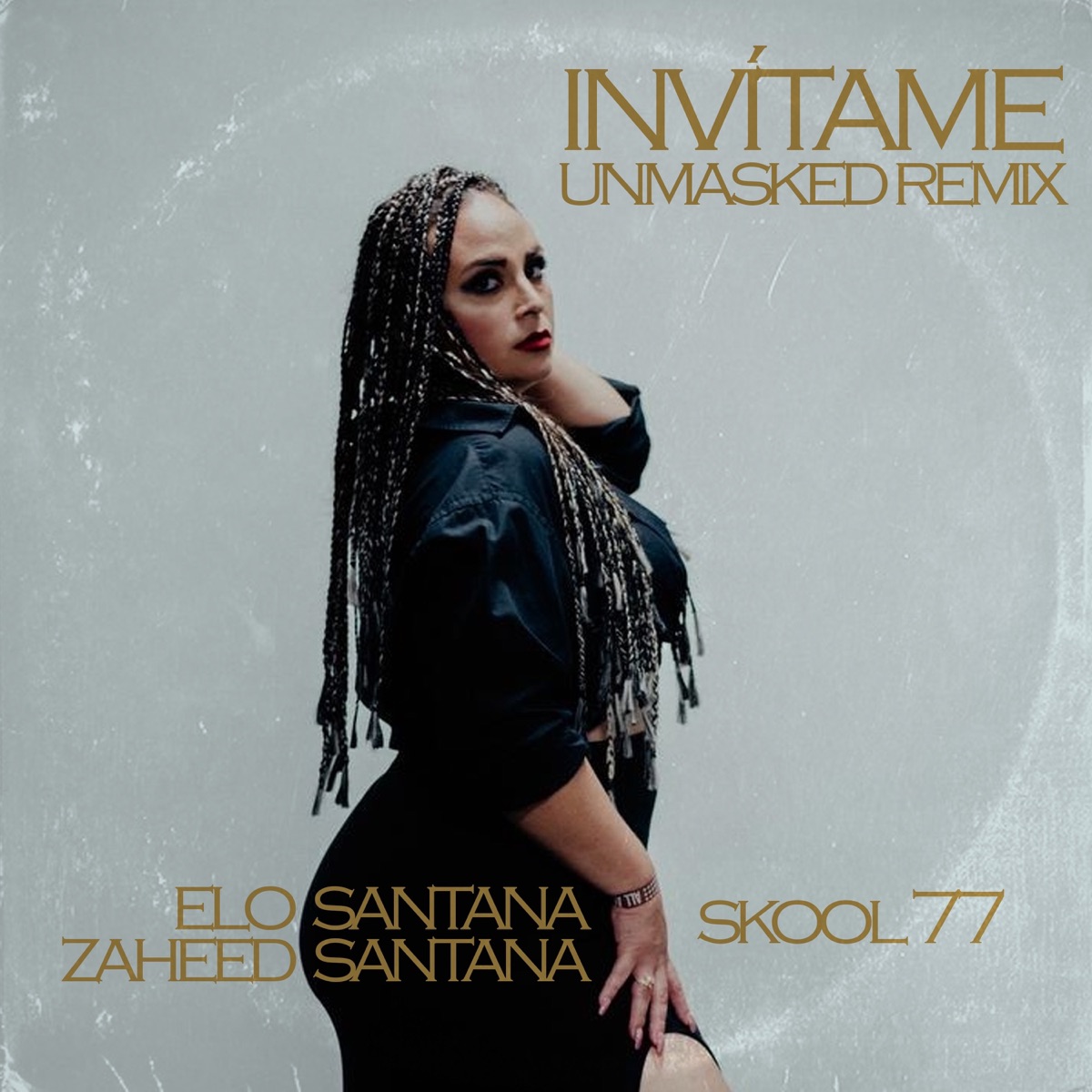 Invítame Unmasked (Remix) - Single by Elo Santana, Skool 77 & Zaheed Santana album cover