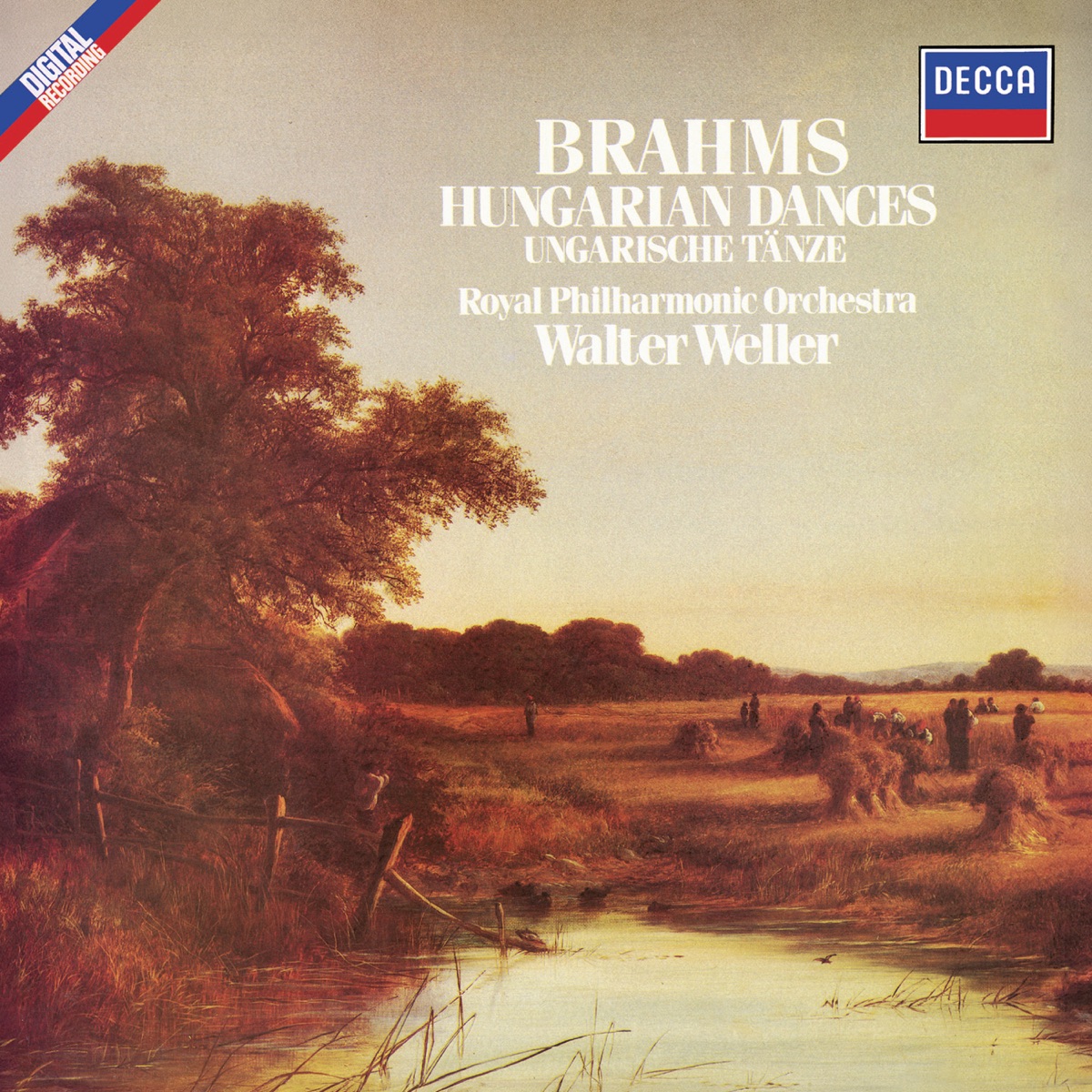 Brahms: Hungarian Dances by Royal Philharmonic Orchestra & Walter Weller album cover
