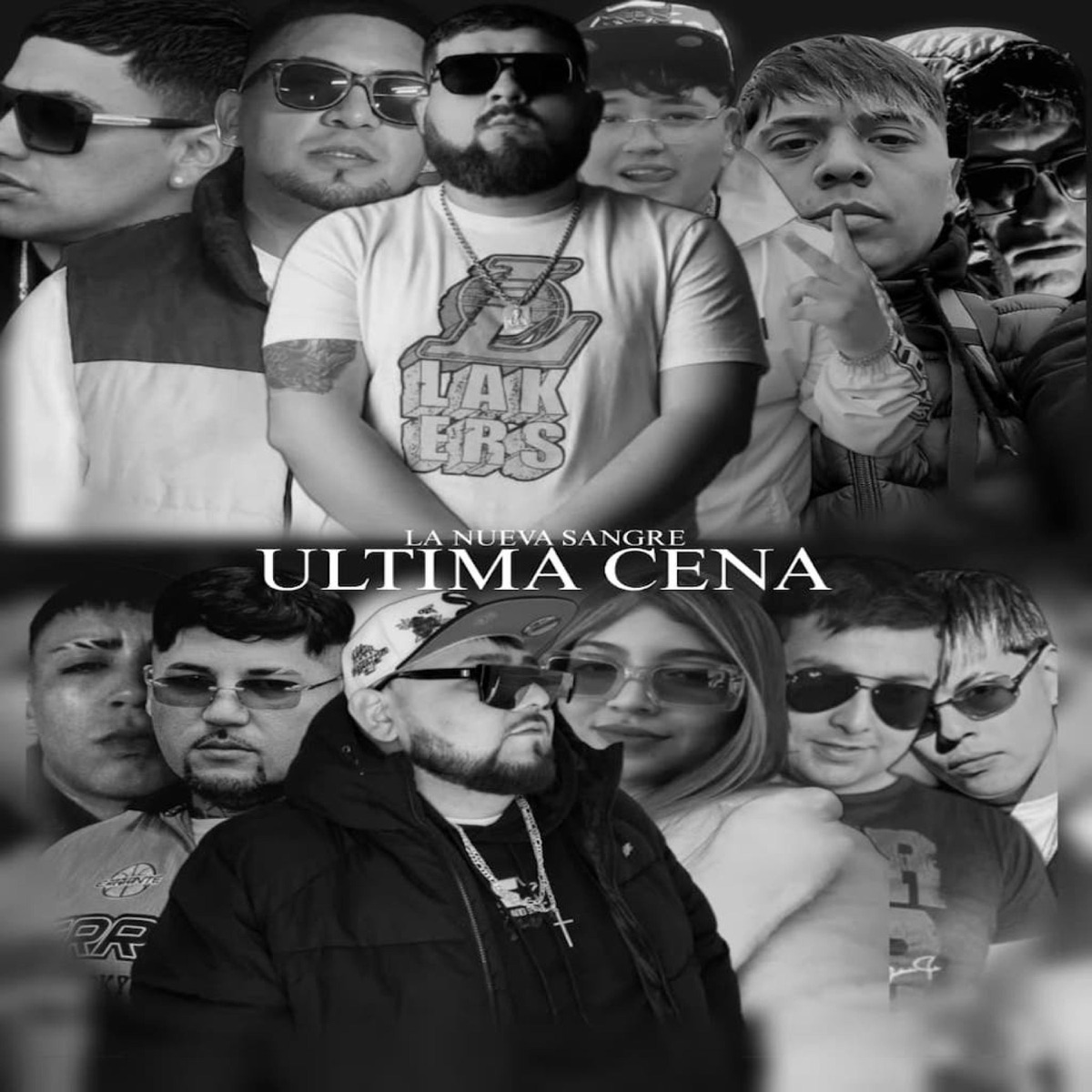 ÚLTIMA CENA (feat. Alexita Princess, Young Francii, El Crono, Spyci, LK BASTY, Mr Ingenio, Tomy Lara, KCR la VOZ, Young black bb, Yiyo & El Mota) - Single by Kidblessed album cover