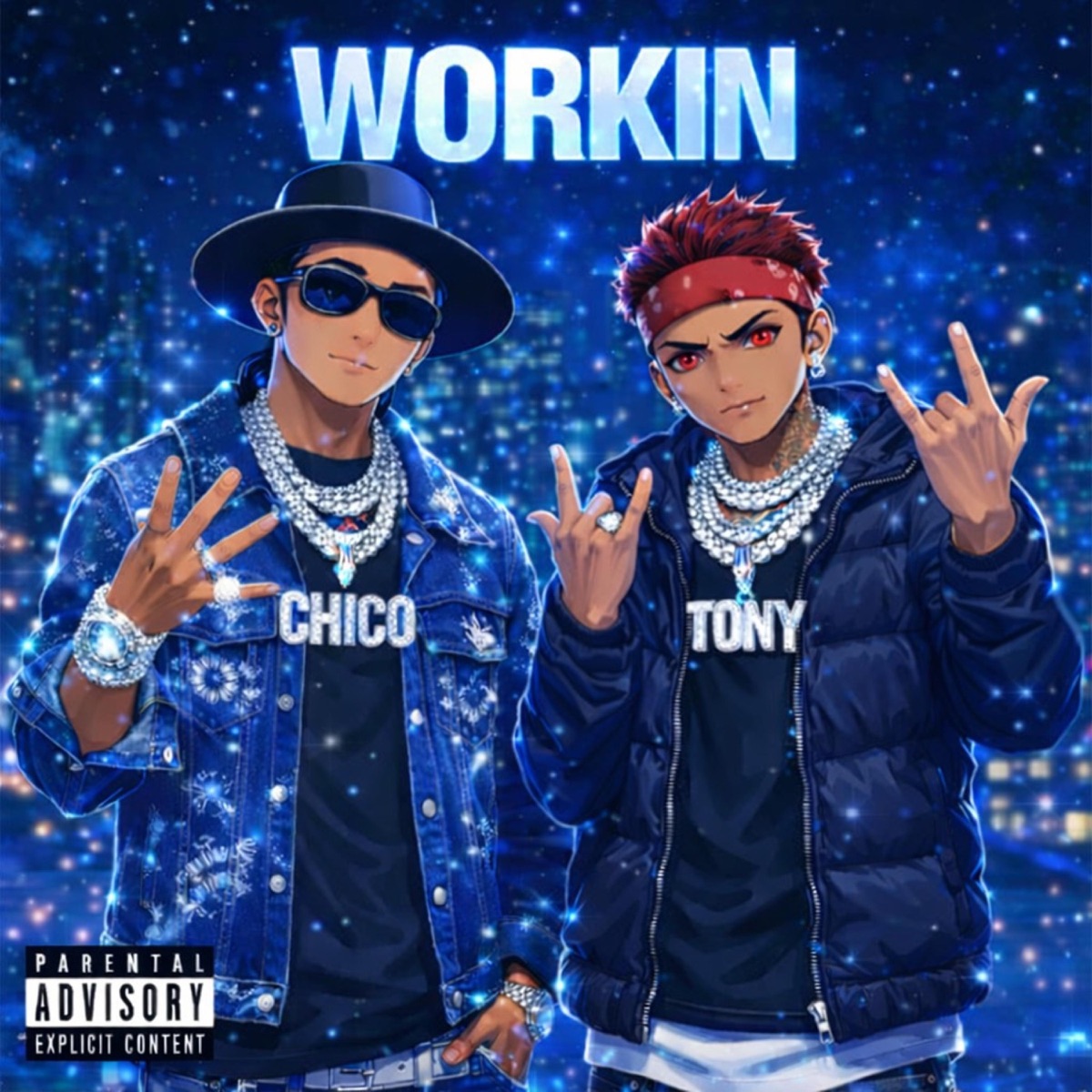 WORKIN - Single by TONY BLAZE album cover
