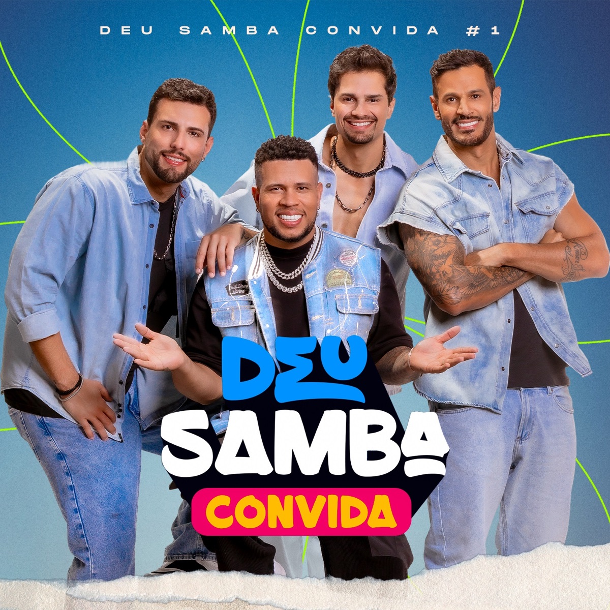 Deu Samba Convida #1 (Ao Vivo) - EP by Deu Samba album cover