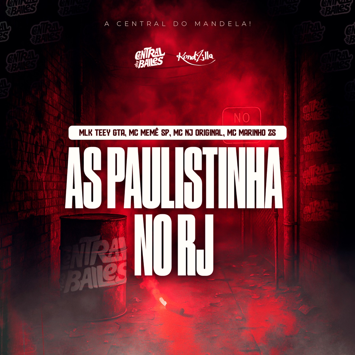 As Paulistinha No RJ - Single by DJ Marinho ZS, MLK TEEY GTA, MC Memê SP & MC NJ Original album cover