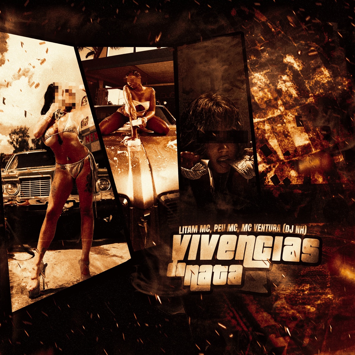 VIVENCIAS DA NATA - Single by Litam MC, Peu MC oficial, Mc Ventura & DJ NH album cover