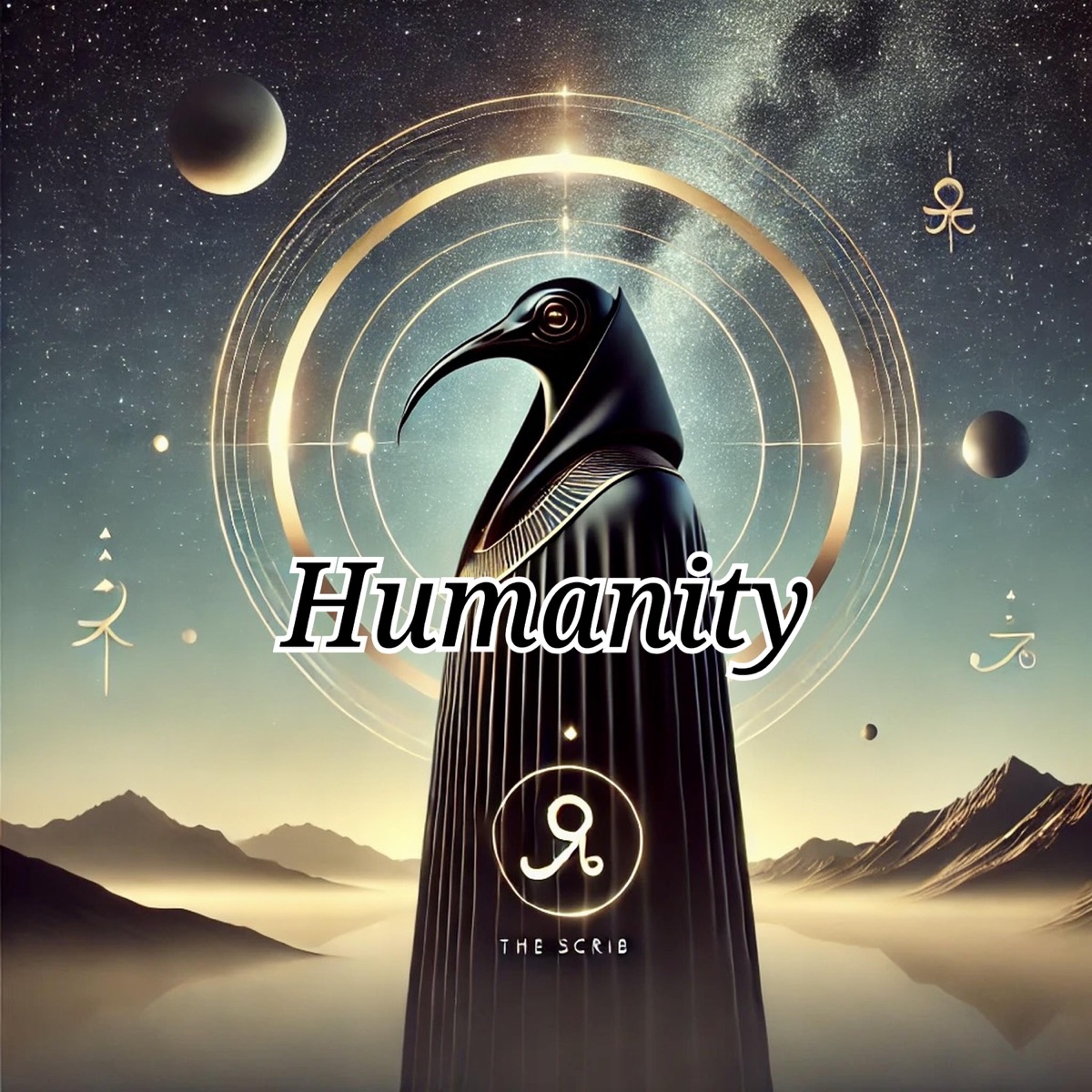 The Scrib - Humanity - Single by Om Hu album cover