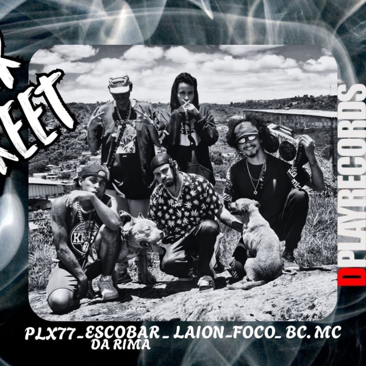 Cypher Dark Street 2.0 (feat. PLX77, Escobar da Rima, Noial, Foco na Rima & BC MC) - Single by T.U Beats album cover