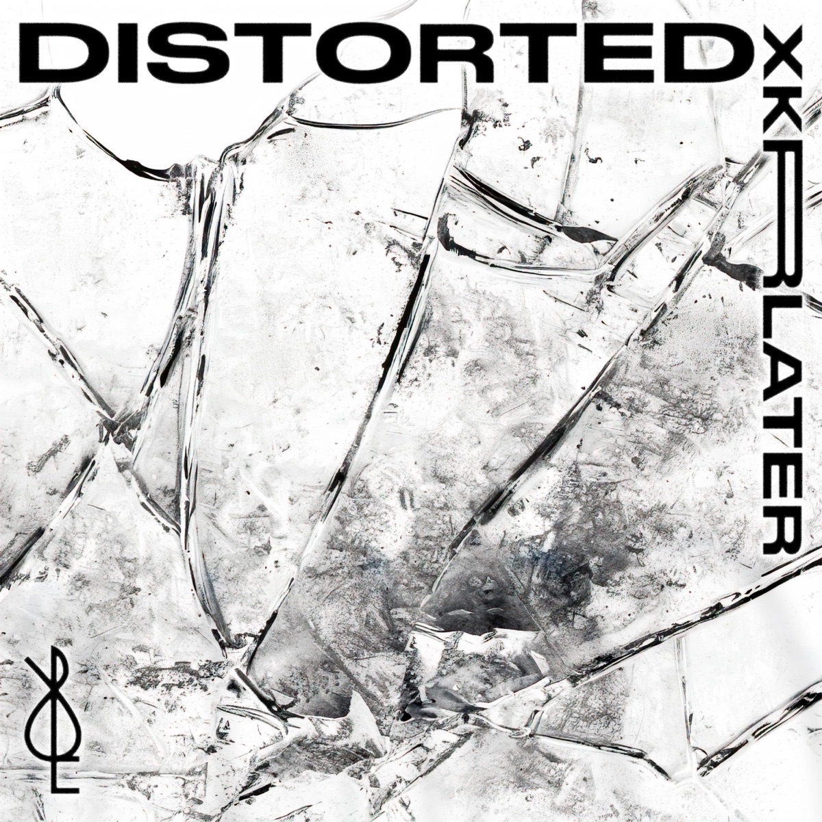 DISTORTED - Single by XKRLATER album cover