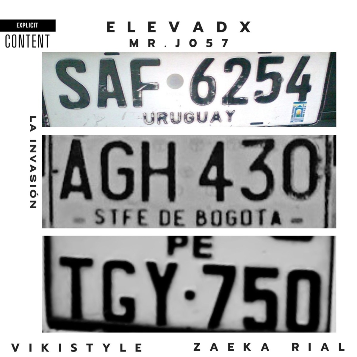 Elevadx (feat. Zaeka Rial & Viki Style) - Single by MR.J 057 album cover