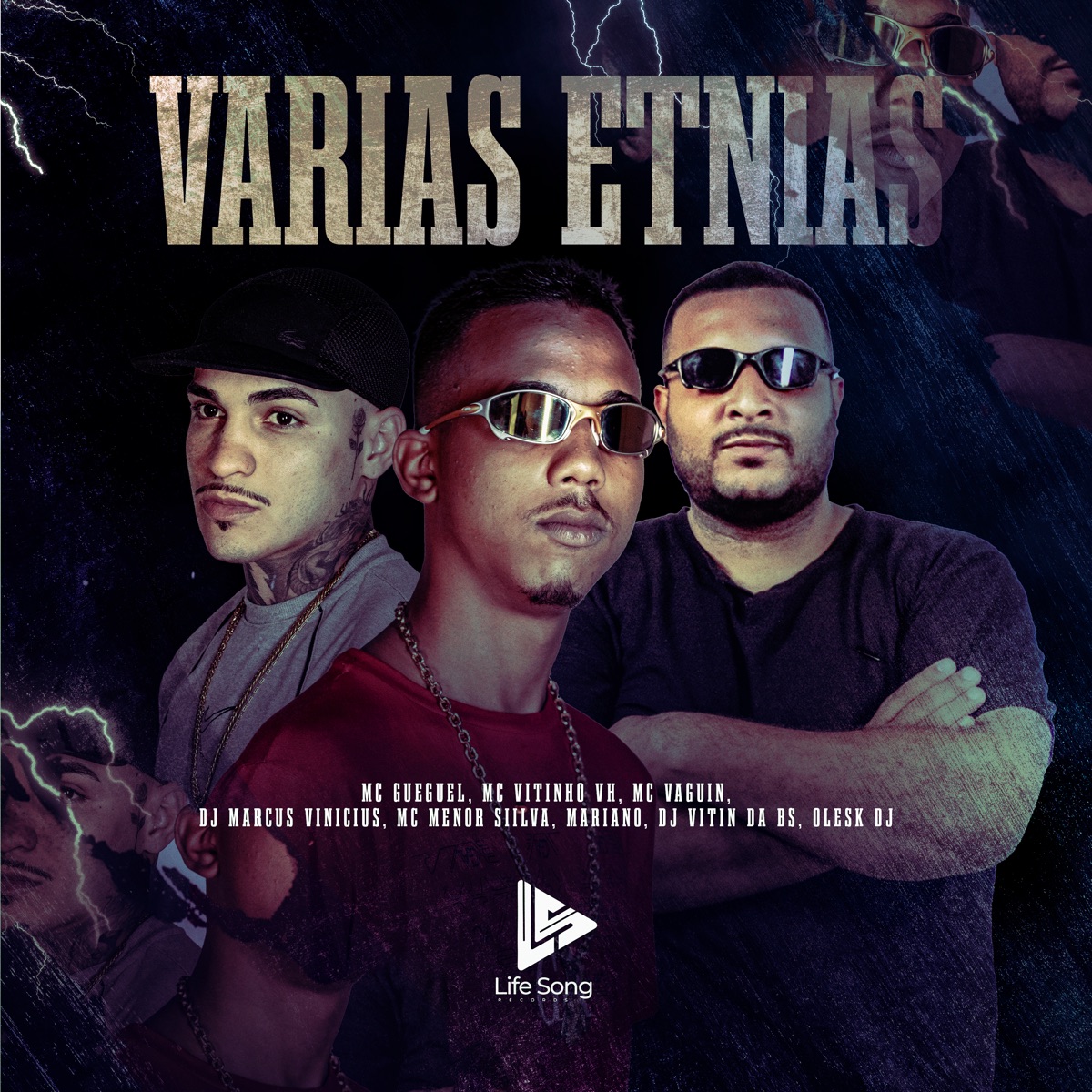 Varias Etnias - Single by MC Gueguel, MC Vitinho VH, MC Vaguin, DJ Marcus Vinicius, DJ MARIANOO, Dj Menor Siilva, DJ Vitin da Bs & OLESK DJ album cover