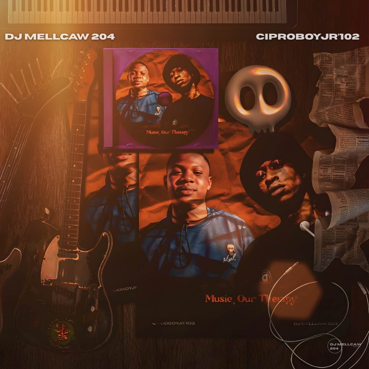 Music , Our Therapy by DJ Mellcaw 204 & Ciproboyjr'102 album cover