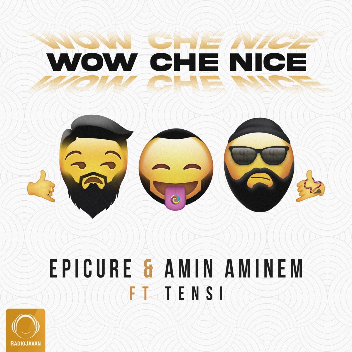 Wow Che Nice (feat. Tensi) - Single by E p i c u r e & Amin Aminem album cover
