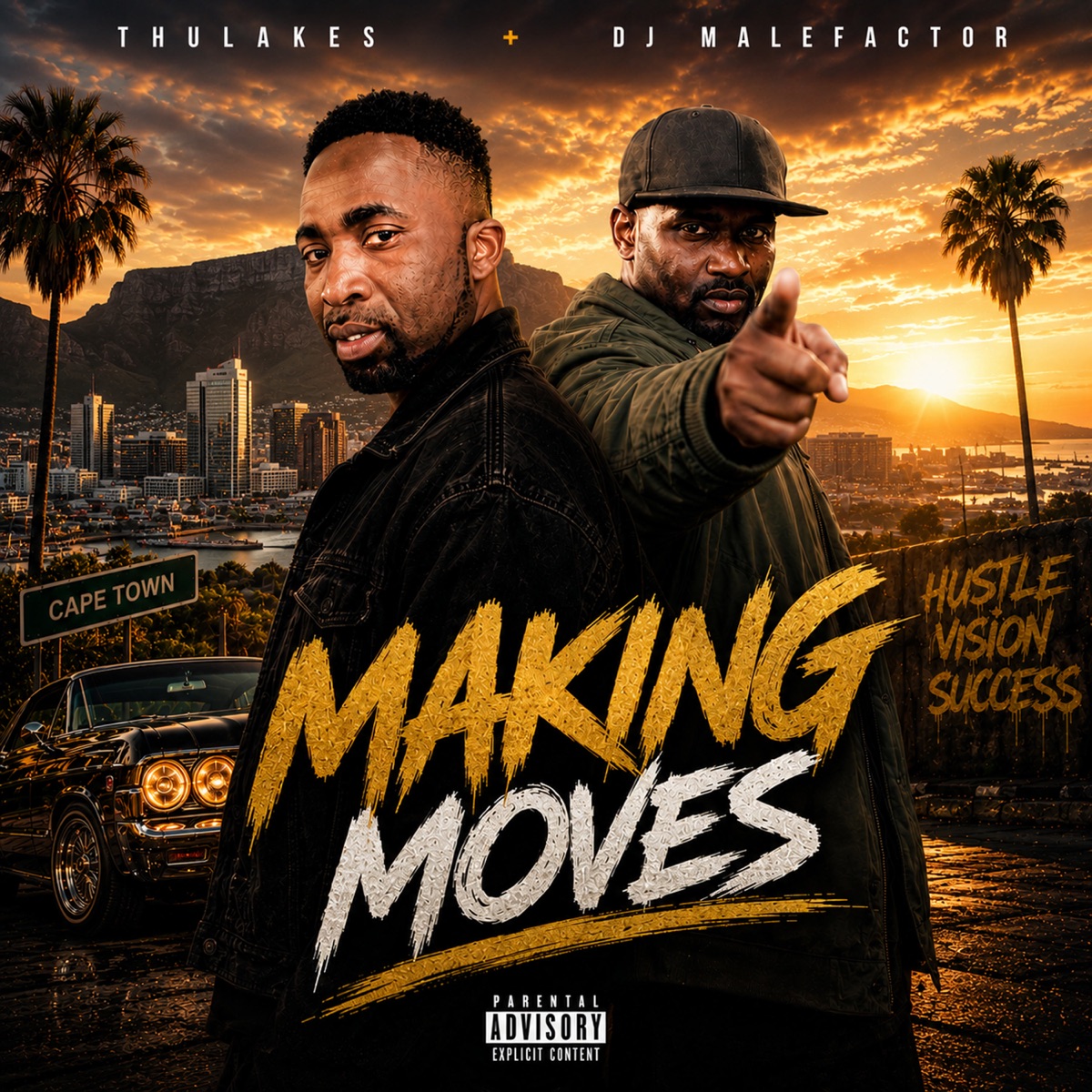 Making Moves - EP by Thulakes & DJ Malefactor album cover