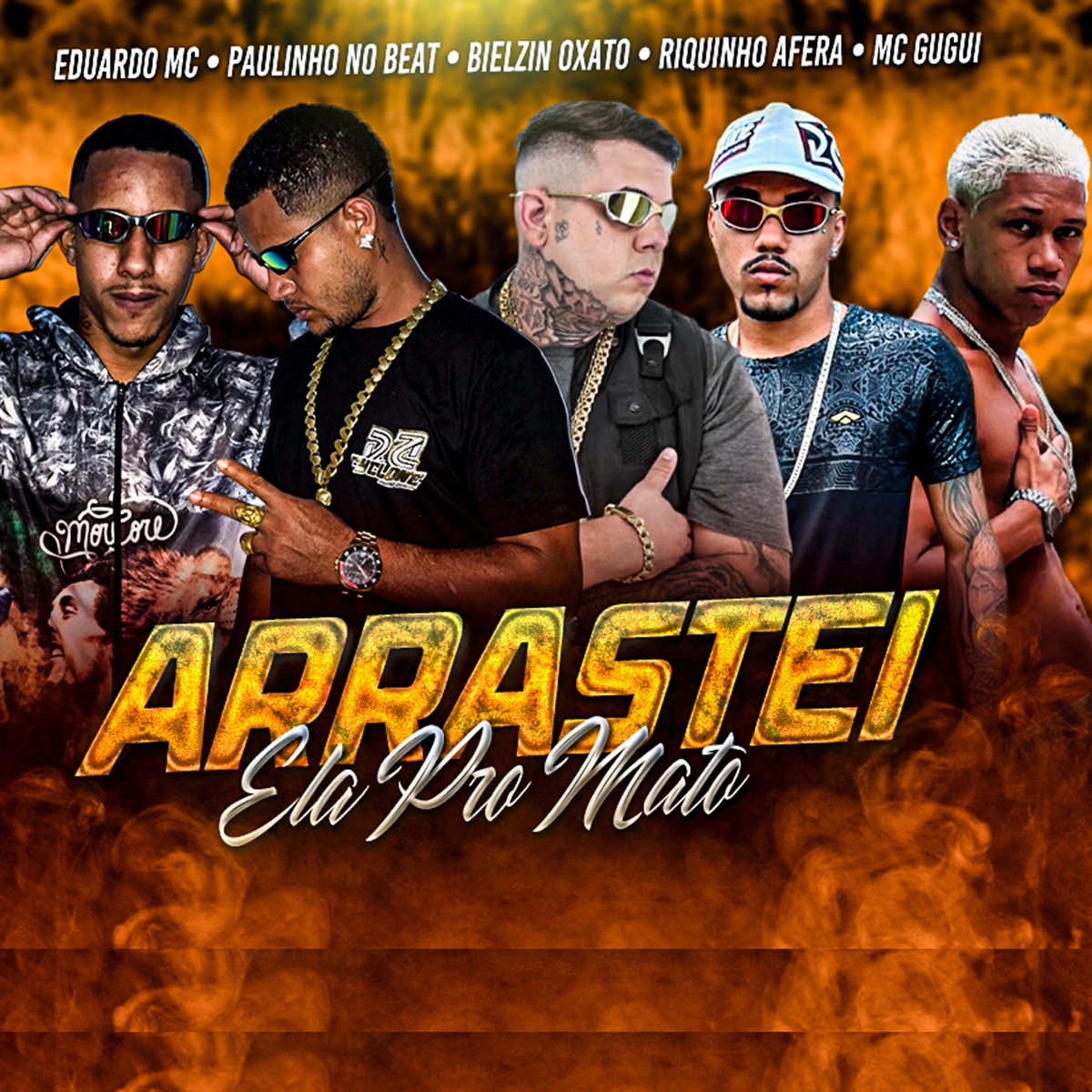 Arrastei Ela pro Mato - Single by Eduardo mc, Paulinho no beat, Bielzin oxato, Riquinho afera & Mc Gugui album cover