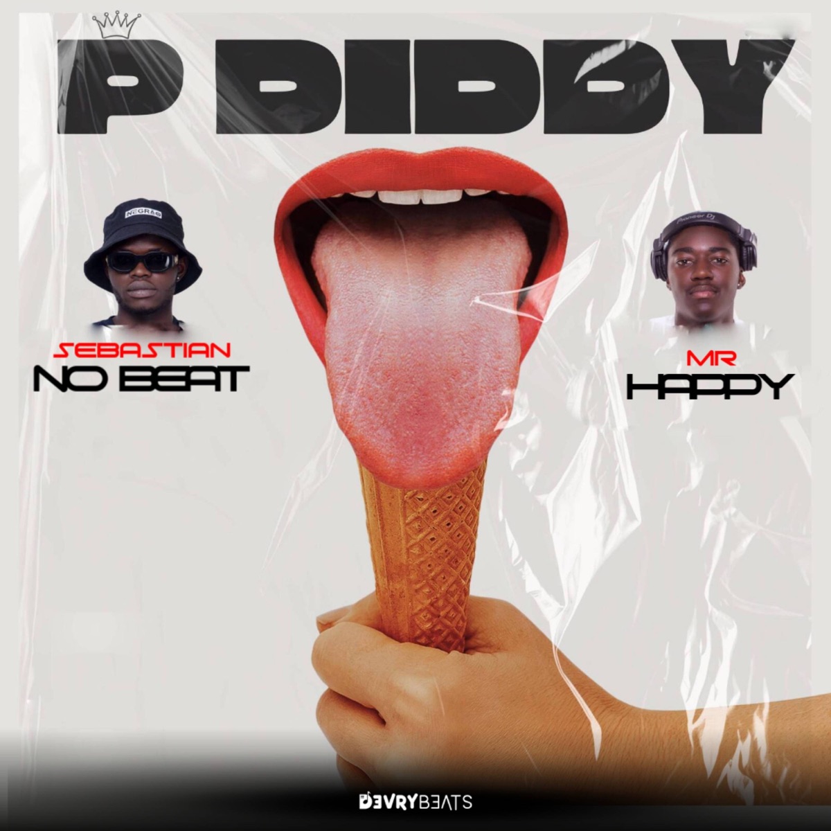 P Diddy - Single by Sebastian No Beat & Mr Happy album cover