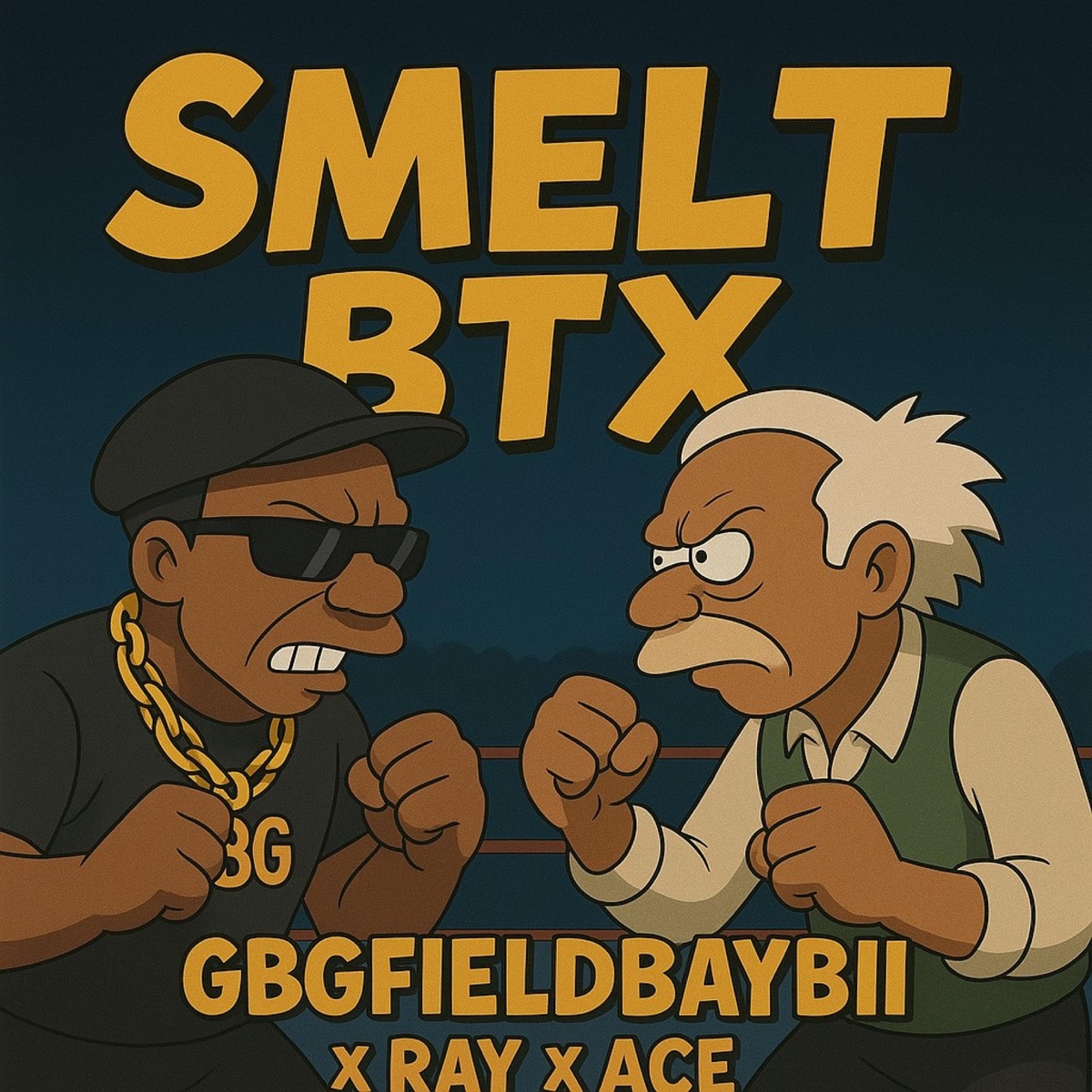 SMELT BTX (feat. RAYY & ACEE) - Single by Gbgfieldbaybii album cover