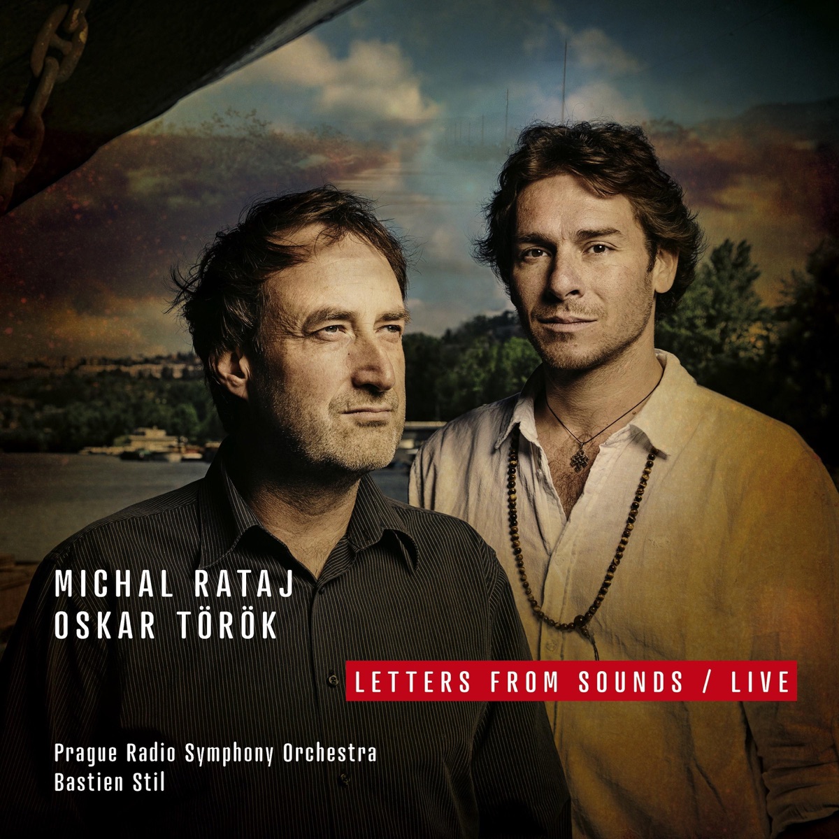 Letters from Sounds (Live) by Michal Rataj, Oskar Török, Prague Radio Symphony Orchestra & Bastien Stil album cover