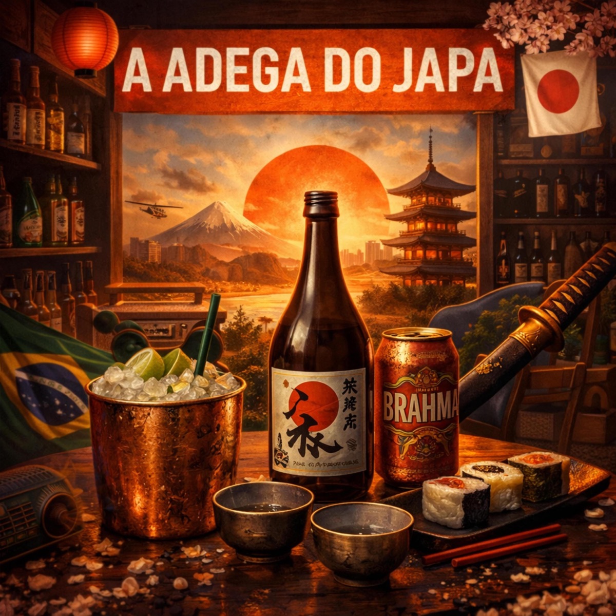 ADEGA DO JAPA (feat. Mc Kelvão, MC DENNIN SP & Mc Kaio Pes) - Single by mc tulim album cover