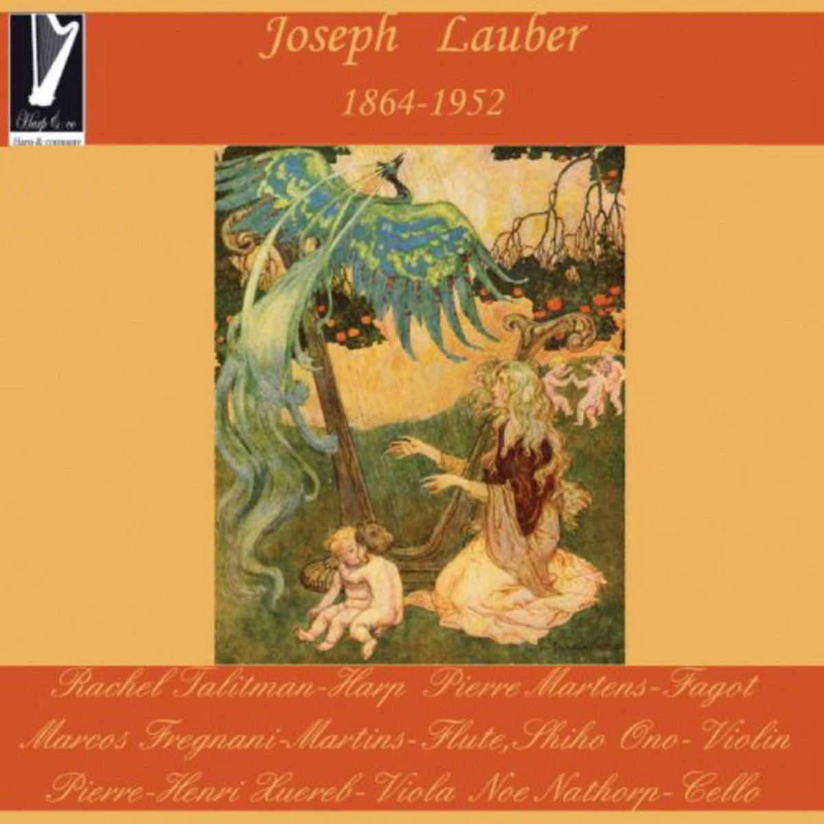 Joseph Lauber: Fantasia, Petite Suite, Danses Médiévales, Sonatine and Suite Printanière by Rachel Talitman, Marcos Fregnani-Martins, Pierre-Henri Xuereb, Noe Nathorp & Shiho One album cover