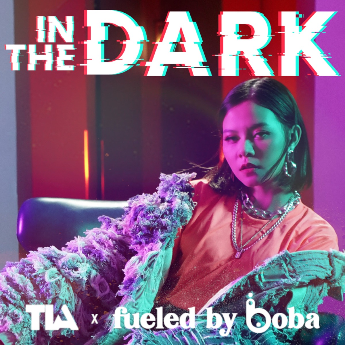 in the dark - Single by fueled by boba & TIA album cover