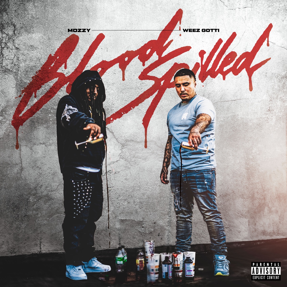 Blood Spilled by Mozzy & WeezGotti album cover artwork
