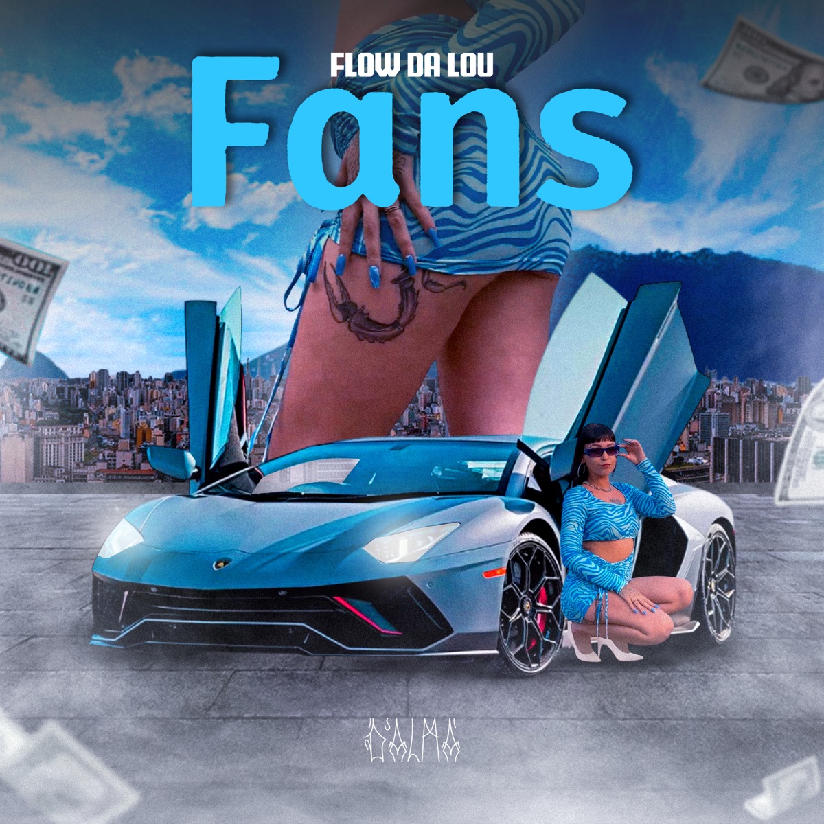 Fans - Single by D'ALMA & Flow da Lou album cover