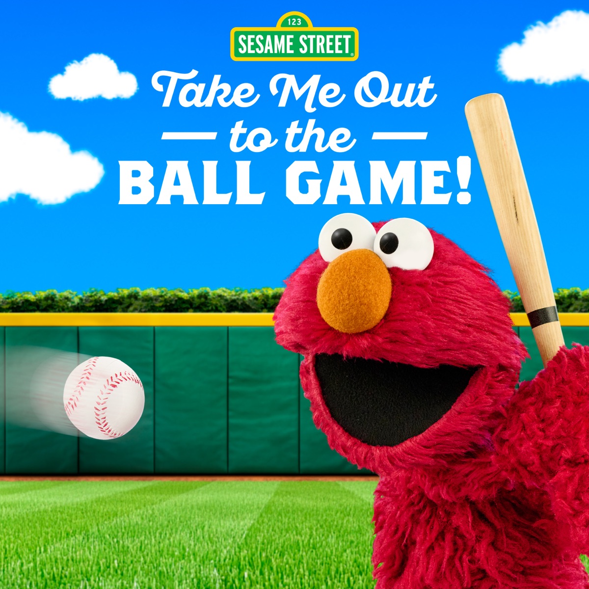 Take Me Out to the Ball Game! - Single by Sesame Street, Cookie Monster, Elmo & Abby Cadabby album cover
