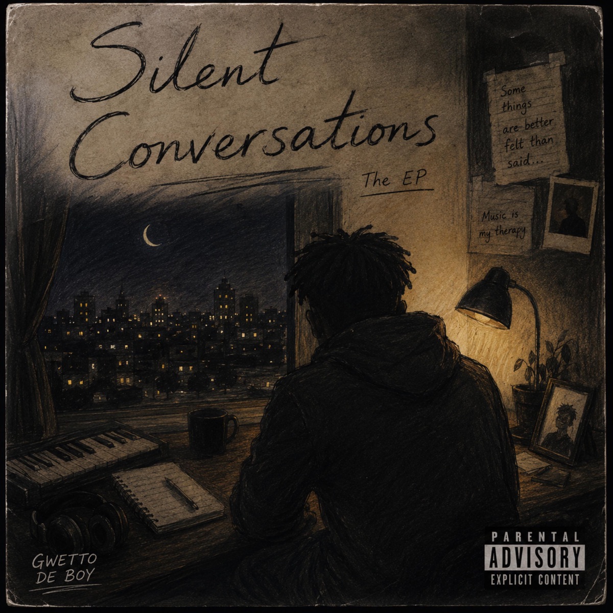 Silent Conversations by Gwetto De Boy album cover
