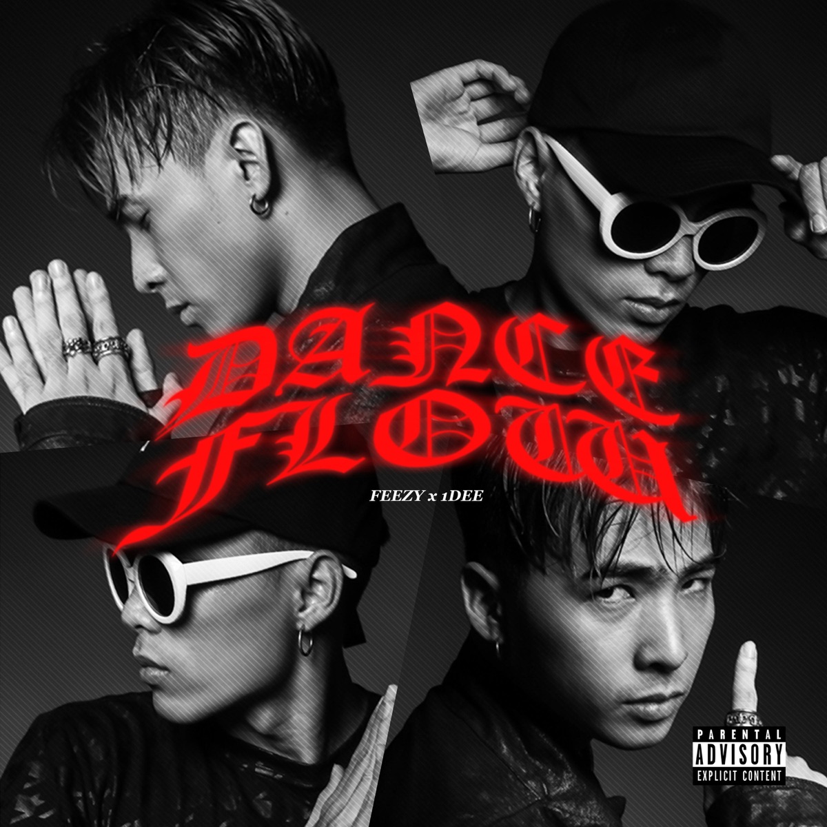 DANCEFLOW - EP by FEEZY & 1DEE album cover