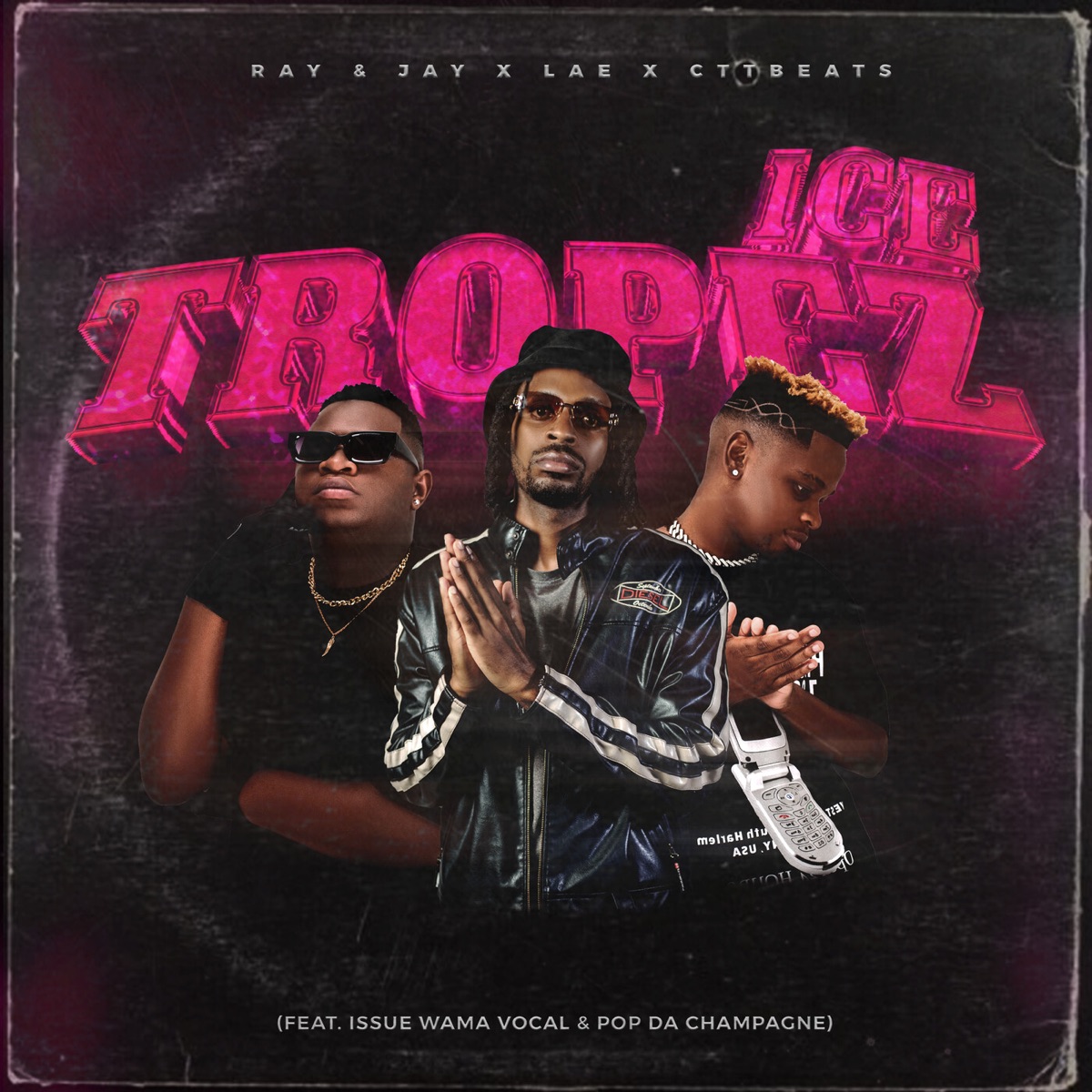 Ice Tropez (feat. Pop Da Champagne & Issue Wama Vocal) - Single by Ray&Jay, LAE & CTT Beats album cover