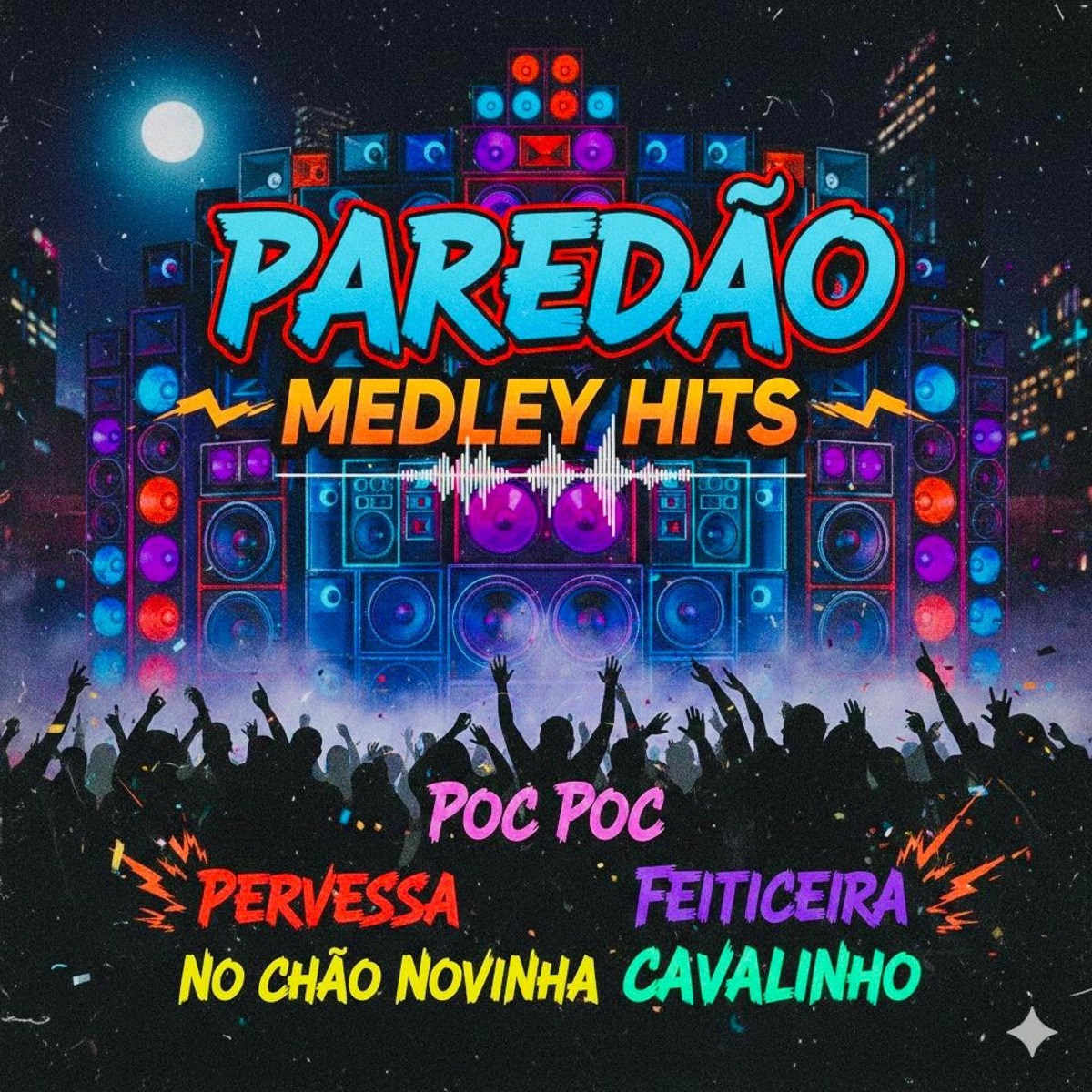 PAREDÃO MEDLEY HITS - Perversa, Poc Poc, Feiticeira, No Chão Novinha & Cavalinho - Single by CANCELA DJ album cover