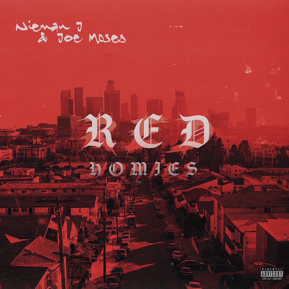 Red Homies - Single by Nieman J & Joe Moses album cover