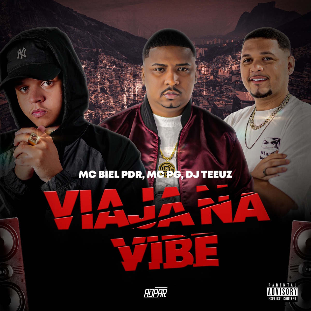 Viaja na Vibe - Single by DJ TEEUZ, Mc Biel PDR & Mc PG album cover