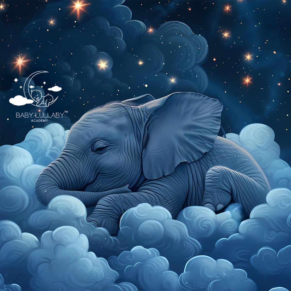 Starry-Eyed Lullabies by Baby Lullaby Academy album cover artwork
