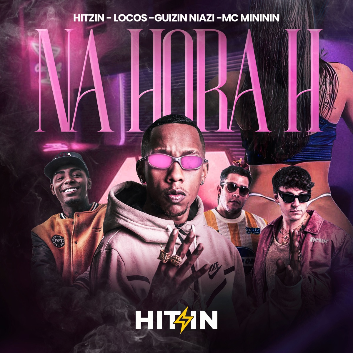 Na Hora H (feat. Mc Mininin) - Single by LOCOS & Mc Guizinho Niazi album cover