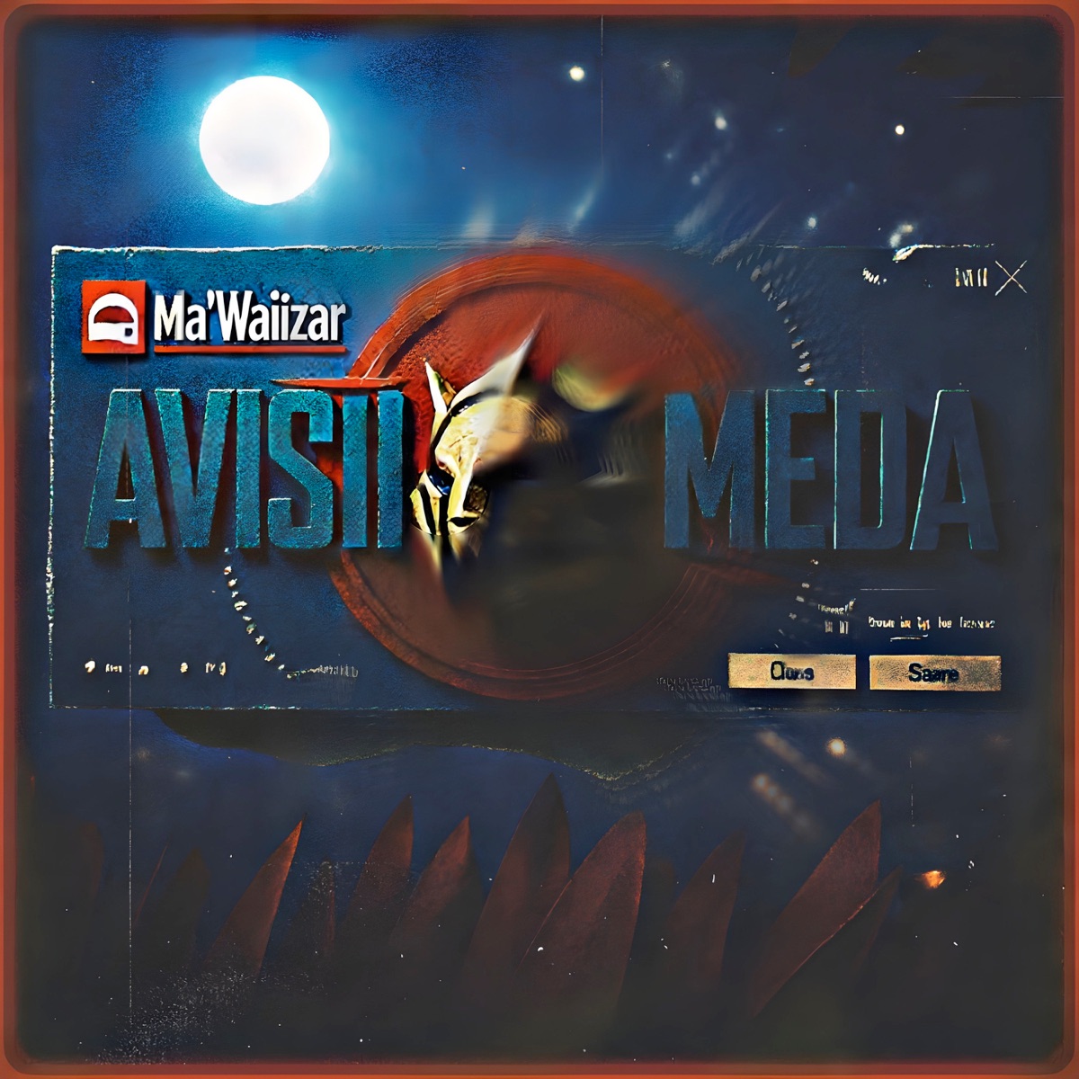 Avisiio Meda - Single by Ma'Waiizar album cover