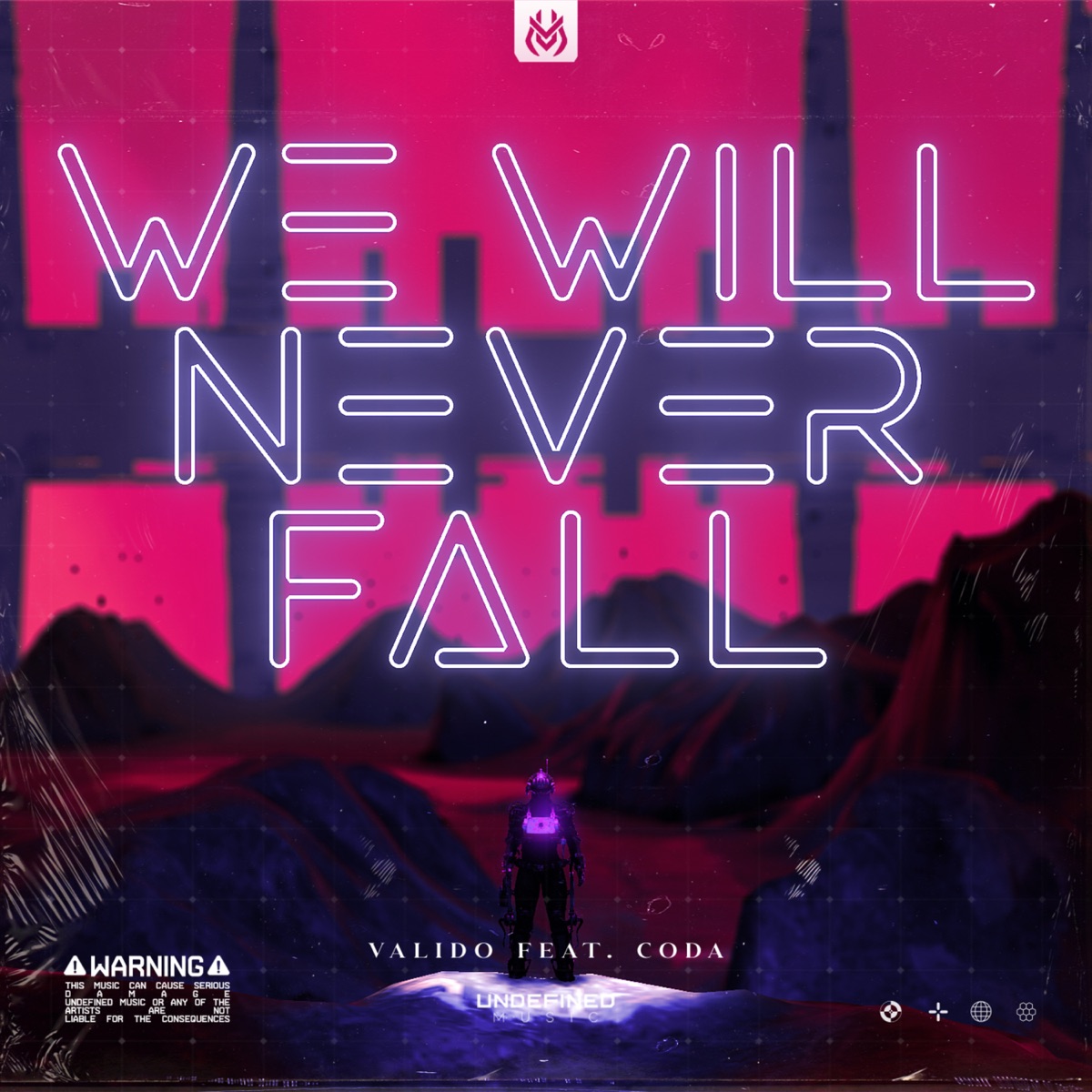 We Will Never Fall - Single by Valido & Coda album cover
