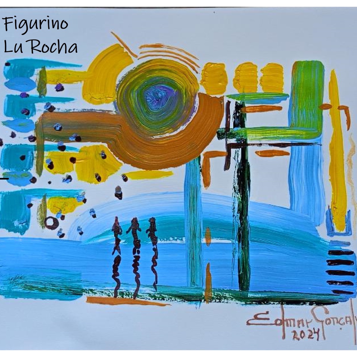 Figurino - Single by Lu Rocha album cover