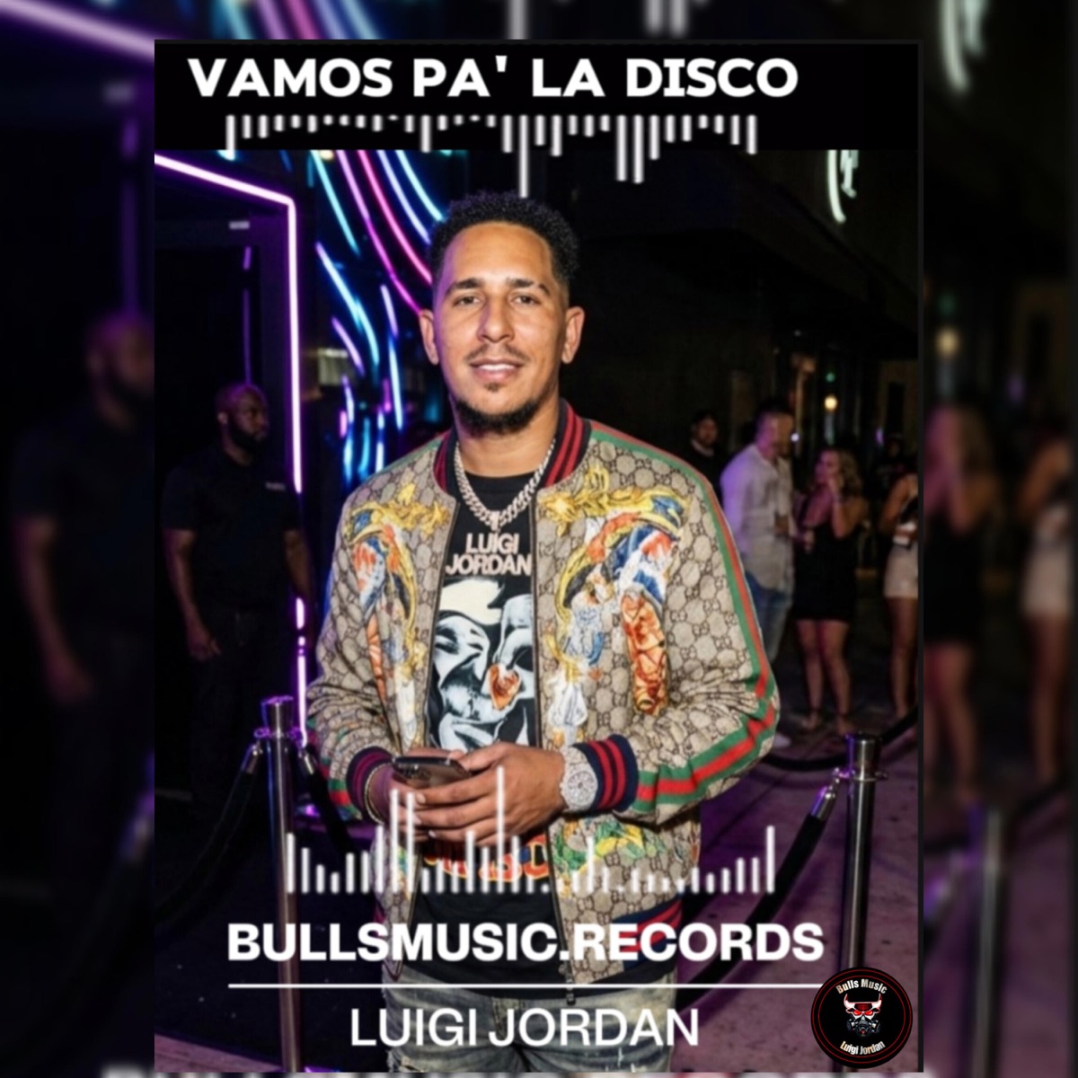 Vamos PA' La Disco - Single by LUIGI JORDAN album cover