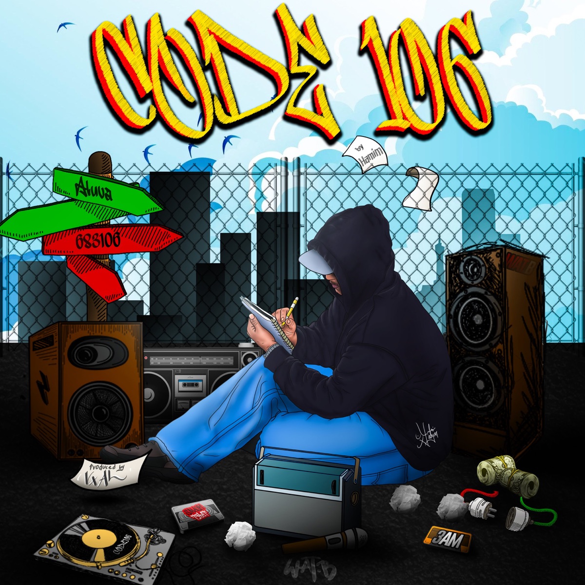 CODE106 - Single by Hamim & VXAL album cover
