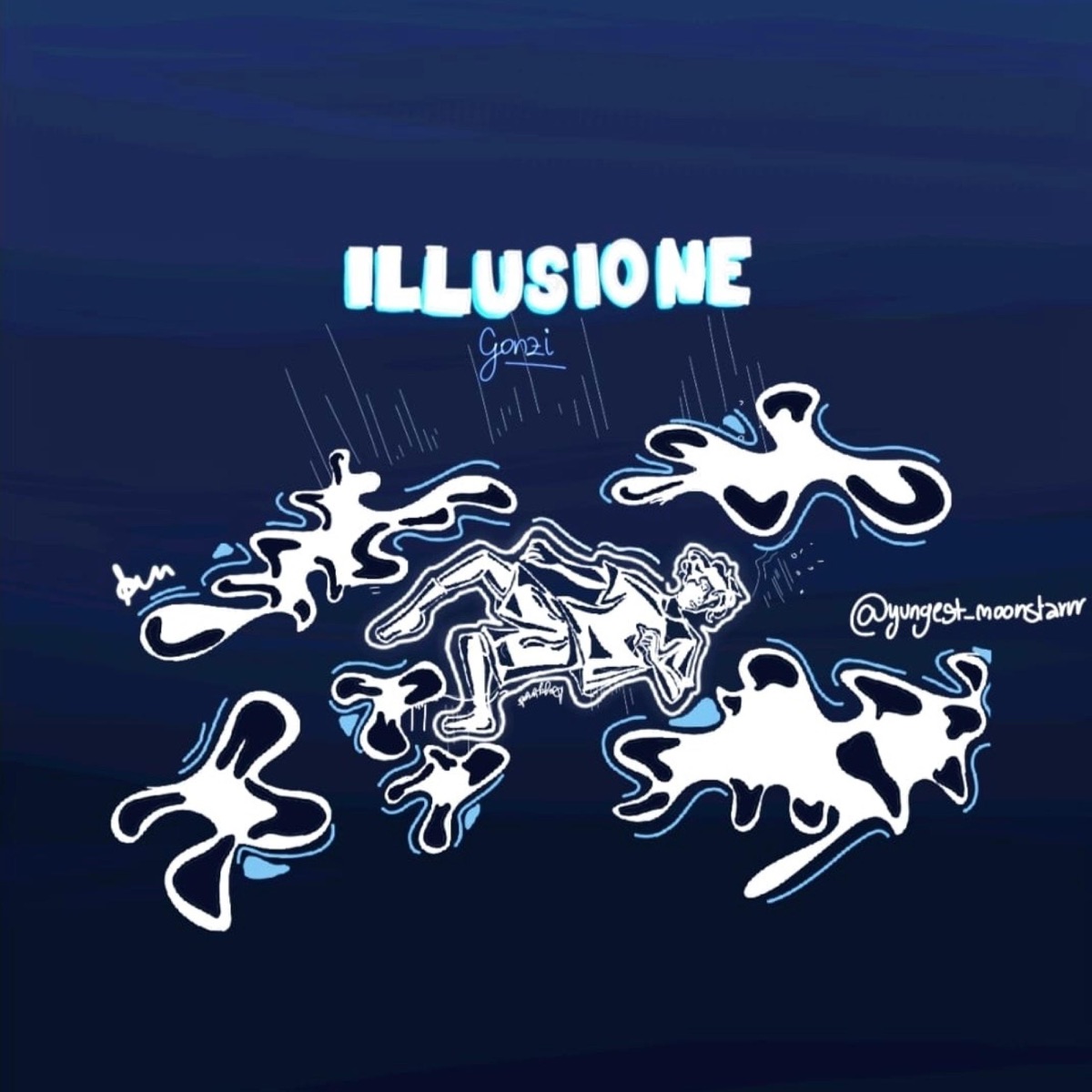 ILLUSIONE - EP by Yungestgonzi album cover