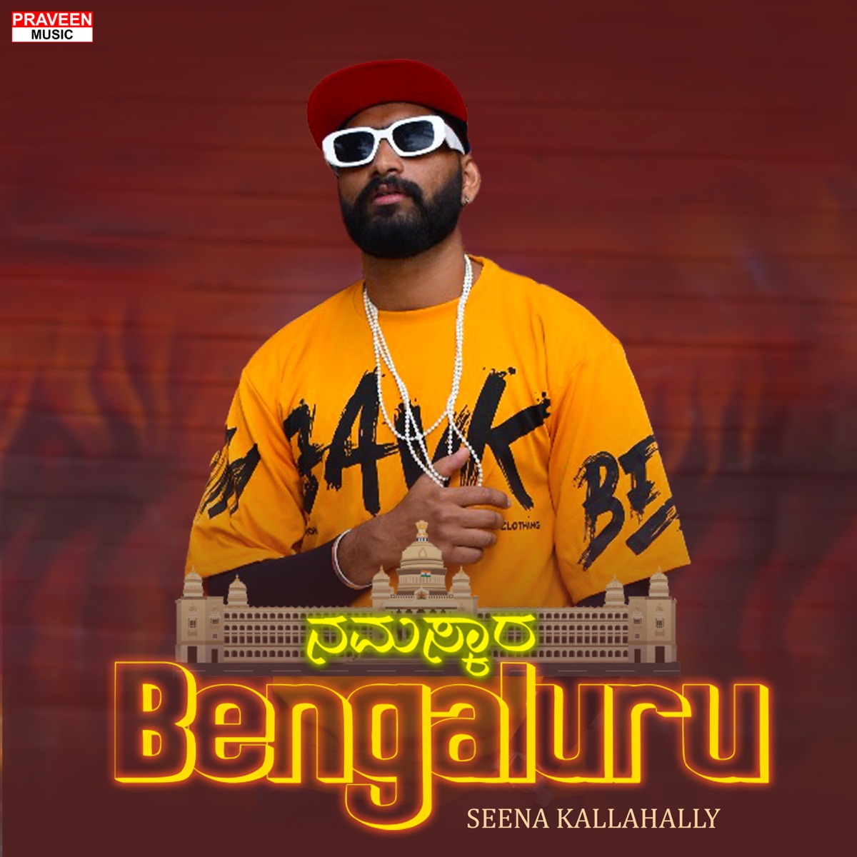 Namaskar Bengaluru - Single by Seena kallahally album cover