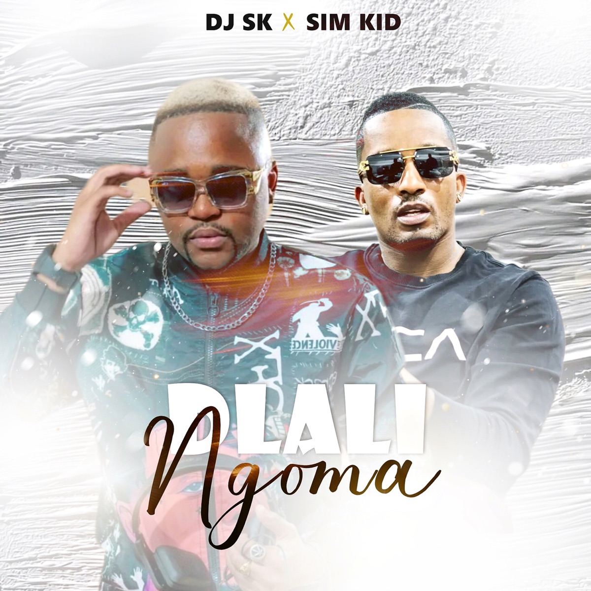 Dlali Ngoma - Single by DJ SK & SIM KID album cover