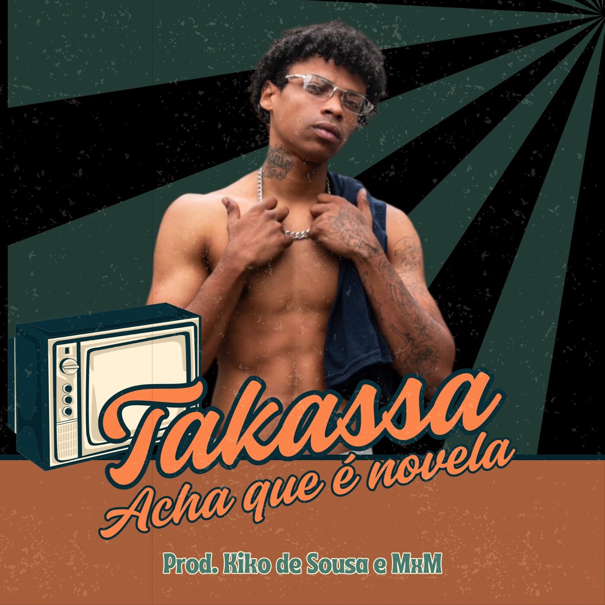 Acha Que é Novela - Single by Takassa, Kiko de Sousa & MxM album cover