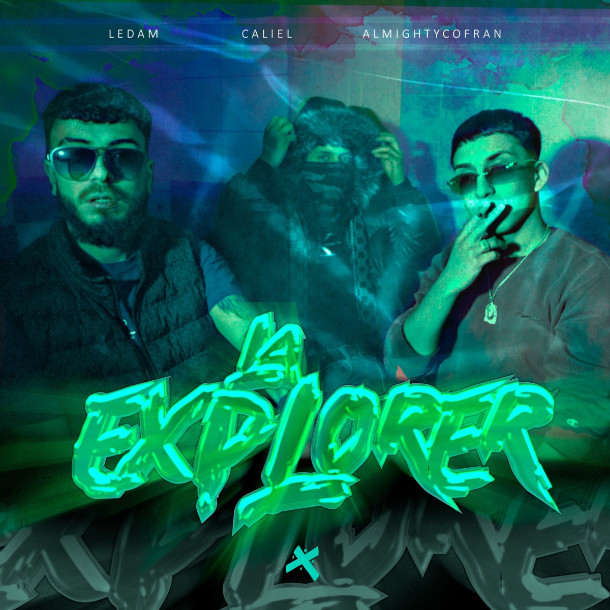 LA EXPLORER - Single by LEDAM, Caliel & Almightycofran album cover