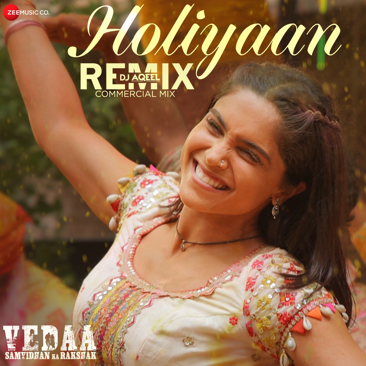 Holiyaan Remix by DJ Aqeel Commercial Mix - Single by Yuva, MC Square, Nikhita Gandhi, Asha Sapera & Arushi Kaushal album cover