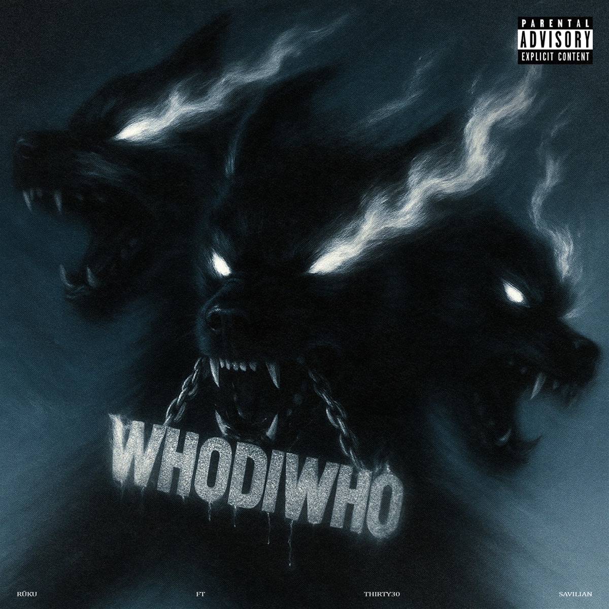 WHODIWHO (feat. Savilian & Thirty30) - Single by rūku album cover