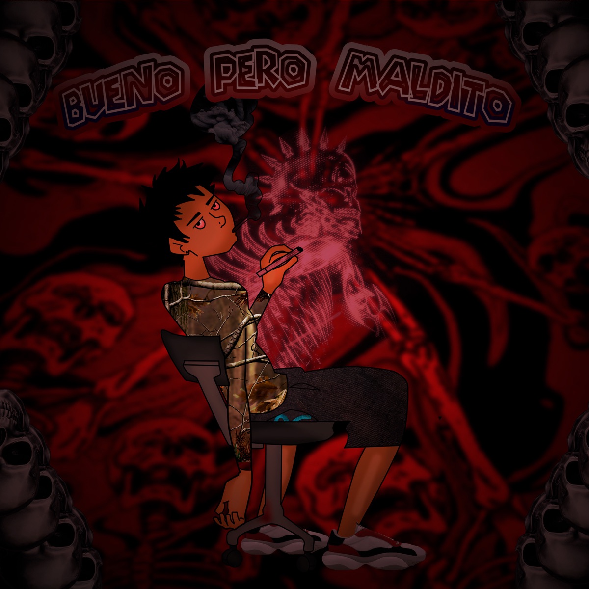 Bueno Pero Maldito (feat. Polar.2K, lippesito & Astroo) by Lukqs album cover
