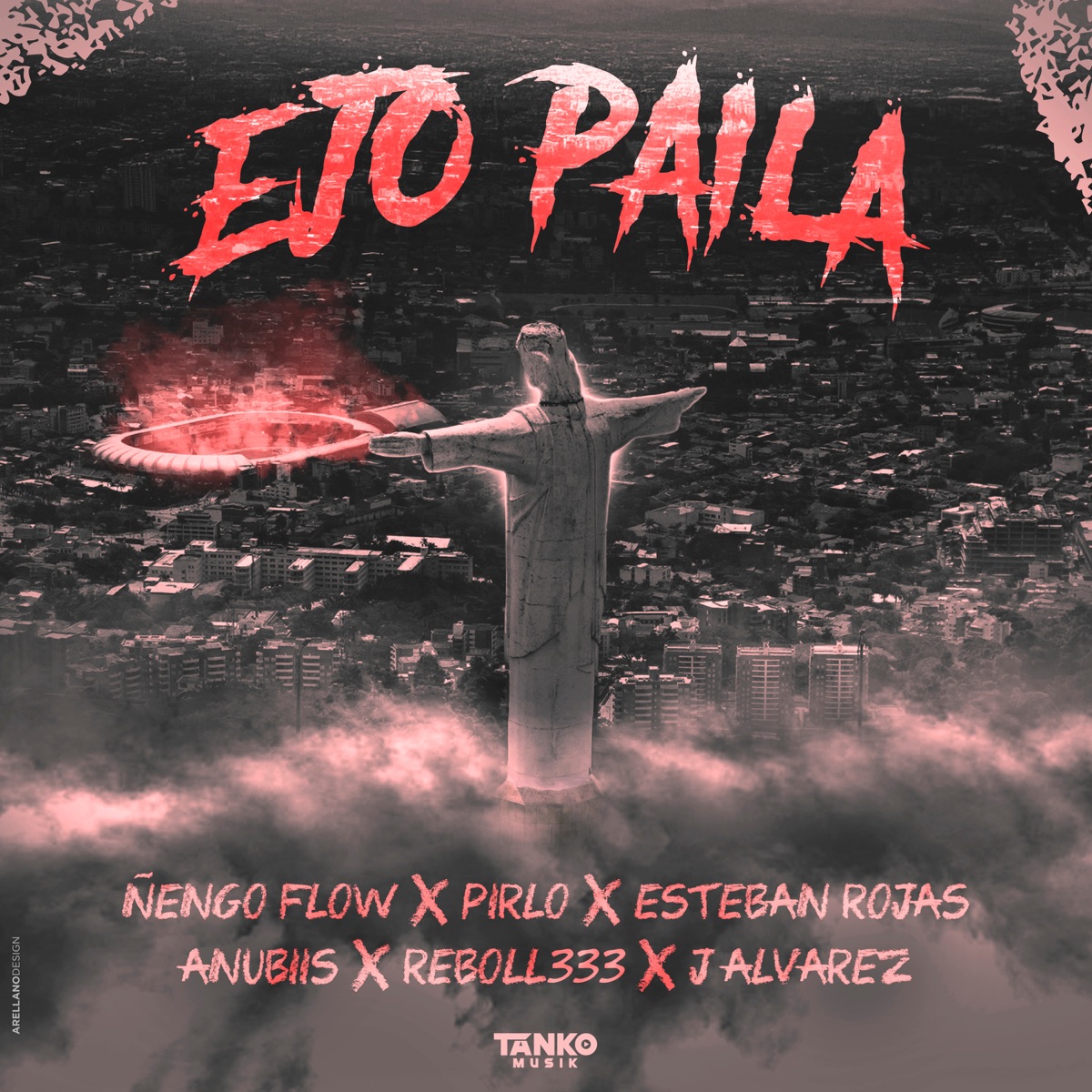EJO PAILA (feat. J Alvarez, Reboll333 & Anubiis) - Single by Ñengo Flow, Pirlo & Esteban Rojas album cover